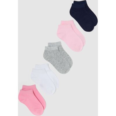 OVS KIDS , Multipack Calze Corte In Cotone Multicolor Per Bambine, Bambina, Multicolor, Taglia: 28/30 OVS KIDS , Multipack Calze Corte In Cotone Multicolor Per Bambine, Bambina, Multicolor, Taglia: 28/30