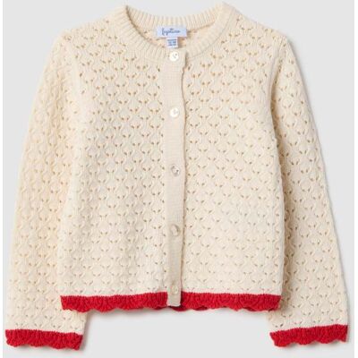 FAGOTTINO , Cardigan Beige In Puro Cotone Regular Fit Per Bimba, Bambina, Multicolor, Taglia: 9-12 FAGOTTINO , Cardigan Beige In Puro Cotone Regular Fit Per Bimba, Bambina, Multicolor, Taglia: 9-12