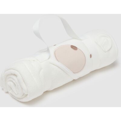 FAGOTTINO , Accappatoio In Misto Cotone Bianco Da Neonato Con Cappuccio, Unisex, Bianco, Taglia: ONE SIZE FAGOTTINO , Accappatoio In Misto Cotone Bianco Da Neonato Con Cappuccio, Unisex, Bianco, Taglia: ONE SIZE