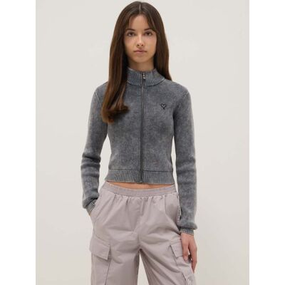 OVS KIDS , Cardigan In Puro Cotone Grigio Da Ragazza Slim Fit Con Full Zip, Bambina, Grigio, Taglia: 14-15 OVS KIDS , Cardigan In Puro Cotone Grigio Da Ragazza Slim Fit Con Full Zip, Bambina, Grigio, Taglia: 14-15