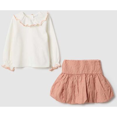 FAGOTTINO , Set Maglia Gonna In Cotone Elasticizzato Multicolor Da Bimba Regular Fit, Bambina, Multicolor, Taglia: 12-18 FAGOTTINO , Set Maglia Gonna In Cotone Elasticizzato Multicolor Da Bimba Regular Fit, Bambina, Multicolor, Taglia: 12-18