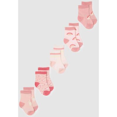 FAGOTTINO , Multipack Calze Rosa Da Neonata In Cotone Elasticizzato, Bambina, Rosa, Taglia: 18-24 FAGOTTINO , Multipack Calze Rosa Da Neonata In Cotone Elasticizzato, Bambina, Rosa, Taglia: 18-24