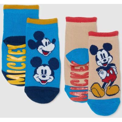 FAGOTTINO , Bipack Calze Multicolor Da Neonato In Misto Cotone Regular Fit, Bambino, Multicolor, Taglia: 12-18 FAGOTTINO , Bipack Calze Multicolor Da Neonato In Misto Cotone Regular Fit, Bambino, Multicolor, Taglia: 12-18