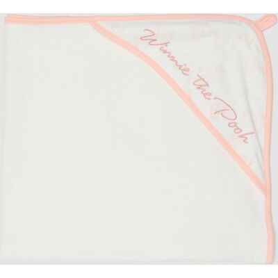 FAGOTTINO , Accappatoio In Misto Cotone Biologico Bianco Da Neonata Winnie-the-pooh, Bianco, Taglia: ONE SIZE FAGOTTINO , Accappatoio In Misto Cotone Biologico Bianco Da Neonata Winnie-the-pooh, Bianco, Taglia: ONE SIZE