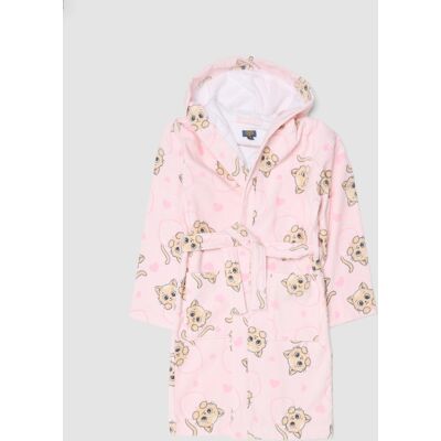 OVS KIDS , Accappatoio Rosa In Puro Cotone Organico Con Cappuccio, Bambina, Rosa, Taglia: 5-6 OVS KIDS , Accappatoio Rosa In Puro Cotone Organico Con Cappuccio, Bambina, Rosa, Taglia: 5-6