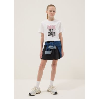 OVS KIDS , Gonna Pantalone Nera Con Zip Frontale, Bambina, Nero, Taglia: 10-11 OVS KIDS , Gonna Pantalone Nera Con Zip Frontale, Bambina, Nero, Taglia: 10-11
