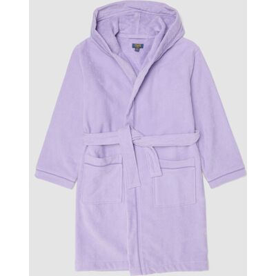 OVS KIDS , Accappatoio Viola In Puro Cotone Organico Con Cappuccio Per Bambina, Viola, Taglia: 12-13 OVS KIDS , Accappatoio Viola In Puro Cotone Organico Con Cappuccio Per Bambina, Viola, Taglia: 12-13