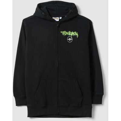 OVS KIDS , Felpa In Misto Cotone Nera Da Bambino Oversize Fit Con Stampa Pokémon, Nero, Taglia: 12-13 OVS KIDS , Felpa In Misto Cotone Nera Da Bambino Oversize Fit Con Stampa Pokémon, Nero, Taglia: 12-13