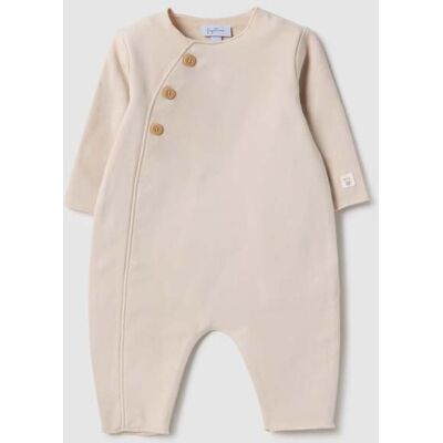 FAGOTTINO , Tutina Beige Da Neonato In Cotone Elasticizzato Vestibilità Perfetta, Neonata, Beige, Taglia: 1-3 FAGOTTINO , Tutina Beige Da Neonato In Cotone Elasticizzato Vestibilità Perfetta, Neonata, Beige, Taglia: 1-3