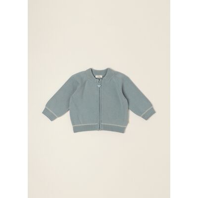 IANA , Cardigan Azzurro In Puro Cotone Da Neonato Regular Fit, Azzurro, Taglia: 6 IANA , Cardigan Azzurro In Puro Cotone Da Neonato Regular Fit, Azzurro, Taglia: 6