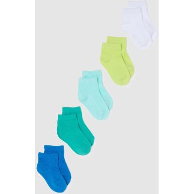 FAGOTTINO , Multipack Calze Corte Comode In Misto Cotone Multicolor Da Neonato, Bambino, Multicolor, Taglia: 6-12 FAGOTTINO , Multipack Calze Corte Comode In Misto Cotone Multicolor Da Neonato, Bambino, Multicolor, Taglia: 6-12