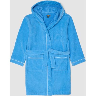 OVS KIDS , Accappatoio Blu In Puro Cotone Organico Con Cappuccio Per Bambino E Ragazzo, Blu, Taglia: 5-6 OVS KIDS , Accappatoio Blu In Puro Cotone Organico Con Cappuccio Per Bambino E Ragazzo, Blu, Taglia: 5-6