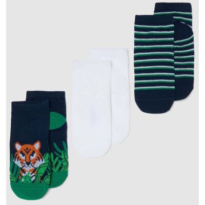 OVS KIDS , Tripack Calze Corte In Cotone Multicolor Per Bambini, Bambino, Multicolor, Taglia: 25/27 OVS KIDS , Tripack Calze Corte In Cotone Multicolor Per Bambini, Bambino, Multicolor, Taglia: 25/27