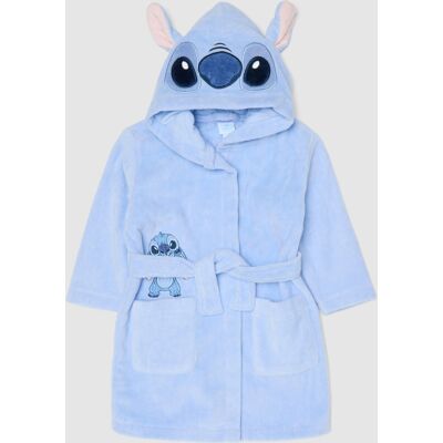 FAGOTTINO , Accappatoio In Puro Cotone Azzurro Da Neonata Con Design Stitch, Bambina, Azzurro, Taglia: 12-18 FAGOTTINO , Accappatoio In Puro Cotone Azzurro Da Neonata Con Design Stitch, Bambina, Azzurro, Taglia: 12-18