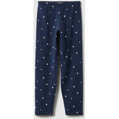OVS KIDS , Leggings In Cotone Elasticizzato Blu Per Bambina Slim Fit, Multicolor, Taglia: 3-4 OVS KIDS , Leggings In Cotone Elasticizzato Blu Per Bambina Slim Fit, Multicolor, Taglia: 3-4