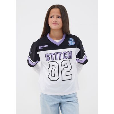 Disney , T-shirt Boxy Fit Bianca E Nera A Tema Lilo & Stitch Per Ragazza, Bambina, Multicolor, Taglia: 12-13 Disney , T-shirt Boxy Fit Bianca E Nera A Tema Lilo & Stitch Per Ragazza, Bambina, Multicolor, Taglia: 12-13