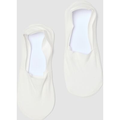 OVS , Bipack Di Calzini Bianchi Invisibili In Misto Cotone, Donna, Bianco, Taglia: 36-38 OVS , Bipack Di Calzini Bianchi Invisibili In Misto Cotone, Donna, Bianco, Taglia: 36-38