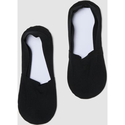 OVS , Bipack Di Calzini Neri Invisibili In Misto Cotone, Donna, Nero, Taglia: 36-38 OVS , Bipack Di Calzini Neri Invisibili In Misto Cotone, Donna, Nero, Taglia: 36-38