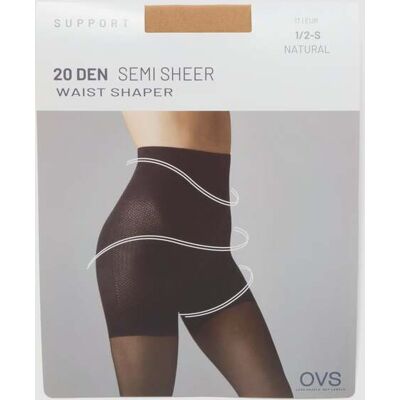 OVS , Collant Beige In Tessuto Elasticizzato Semi Velato, Donna, Marrone, Taglia: L OVS , Collant Beige In Tessuto Elasticizzato Semi Velato, Donna, Marrone, Taglia: L