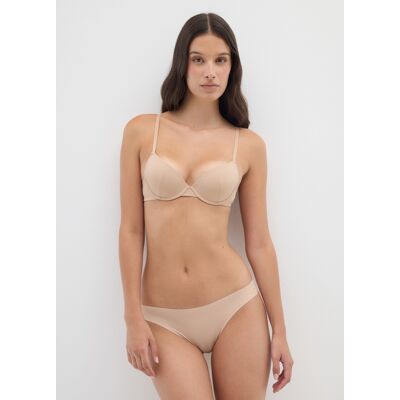 OVS , Brasiliana In Tessuto Elasticizzato Beige, Donna, Beige, Taglia: 1 OVS , Brasiliana In Tessuto Elasticizzato Beige, Donna, Beige, Taglia: 1