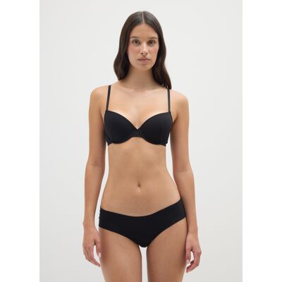 OVS , Culotte In Cotone Elasticizzato Nero, Donna, Nero, Taglia: 2 OVS , Culotte In Cotone Elasticizzato Nero, Donna, Nero, Taglia: 2