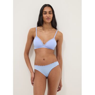 OVS , Tripack Slip Alla Brasiliana Multicolor Con Dettagli In Pizzo, Donna, Multicolor, Taglia: 2 OVS , Tripack Slip Alla Brasiliana Multicolor Con Dettagli In Pizzo, Donna, Multicolor, Taglia: 2
