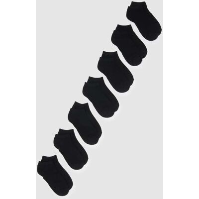 OVS , Multipack Calzini Neri In Cotone Elasticizzato Vestibilità Aderente, Donna, Nero, Taglia: 39-41 OVS , Multipack Calzini Neri In Cotone Elasticizzato Vestibilità Aderente, Donna, Nero, Taglia: 39-41