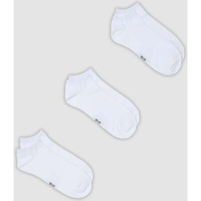 OVS , Tripack Di Calze Sportive Bianche In Tessuto Elasticizzato, Uomo, Bianco, Taglia: 38-42 OVS , Tripack Di Calze Sportive Bianche In Tessuto Elasticizzato, Uomo, Bianco, Taglia: 38-42