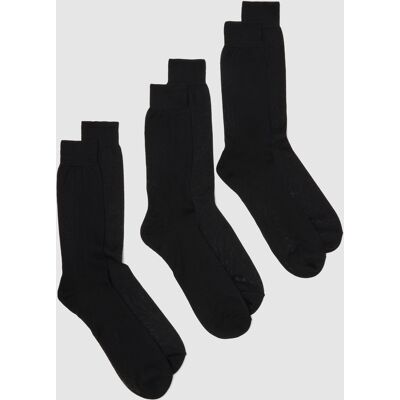 OVS , Tripack Calze Corte Nere In Filo Di Scozia Di Puro Cotone, Uomo, Nero, Taglia: 42/43 OVS , Tripack Calze Corte Nere In Filo Di Scozia Di Puro Cotone, Uomo, Nero, Taglia: 42/43