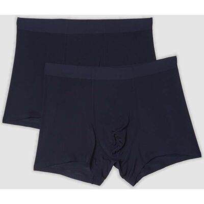OVS , Bipack Di Boxer Blu In Modal Elasticizzato, Uomo, Blu, Taglia: S OVS , Bipack Di Boxer Blu In Modal Elasticizzato, Uomo, Blu, Taglia: S