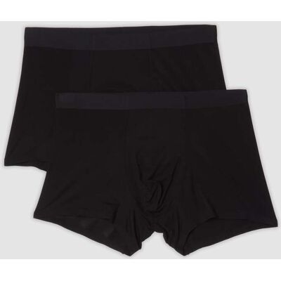 OVS , Bipack Di Boxer Neri In Modal Elasticizzato, Uomo, Nero, Taglia: L OVS , Bipack Di Boxer Neri In Modal Elasticizzato, Uomo, Nero, Taglia: L