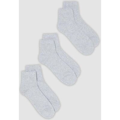 OVS , Tripack Di Calze Sportive Alla Caviglia Grigie In Cotone Organico, Uomo, Grigio, Taglia: 38-42 OVS , Tripack Di Calze Sportive Alla Caviglia Grigie In Cotone Organico, Uomo, Grigio, Taglia: 38-42