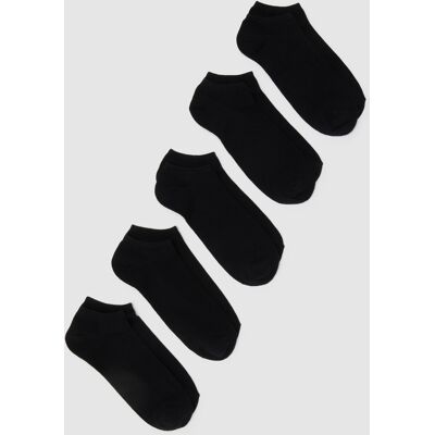 OVS , Multipack Di Cinque Pariscarpa Neri In Misto Cotone, Uomo, Nero, Taglia: 43-46 OVS , Multipack Di Cinque Pariscarpa Neri In Misto Cotone, Uomo, Nero, Taglia: 43-46