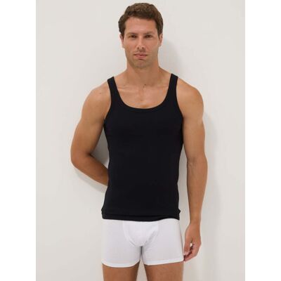 OVS , Canotta In Puro Cotone Organico Nera Regular Fit, Uomo, Nero, Taglia: XXL OVS , Canotta In Puro Cotone Organico Nera Regular Fit, Uomo, Nero, Taglia: XXL