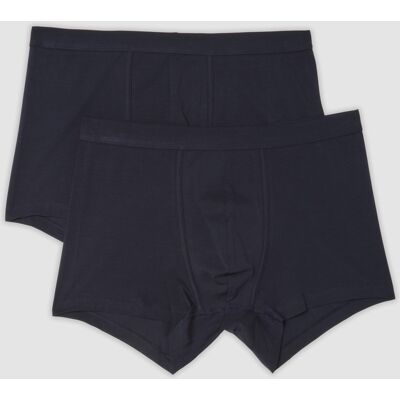 OVS , Bipack Boxer Blu In Cotone Mercerizzato Elasticizzato, Uomo, Blu, Taglia: XL OVS , Bipack Boxer Blu In Cotone Mercerizzato Elasticizzato, Uomo, Blu, Taglia: XL
