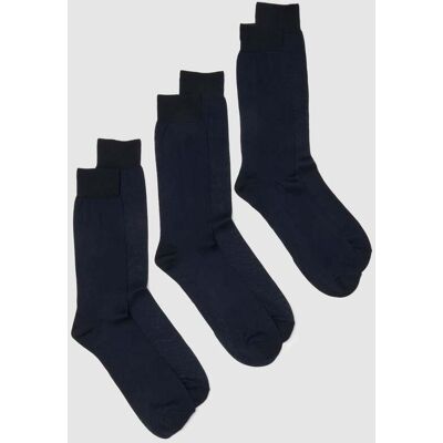 OVS , Tripack Calze Corte Blu In Filo Di Scozia Di Puro Cotone, Uomo, Blu, Taglia: 42/43 OVS , Tripack Calze Corte Blu In Filo Di Scozia Di Puro Cotone, Uomo, Blu, Taglia: 42/43