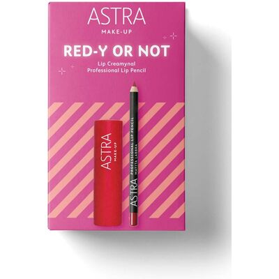 MAKE UP ASTRA , Red-y Or Not Combo Labbra, Donna, Multicolor, Taglia: FASUL MAKE UP ASTRA , Red-y Or Not Combo Labbra, Donna, Multicolor, Taglia: FASUL
