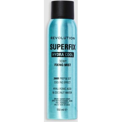 Revolution , Superfix Hydra Cool Prep + Fix Continous Fixing Mist, Donna, Bianco, Taglia: FASUL Revolution , Superfix Hydra Cool Prep + Fix Continous Fixing Mist, Donna, Bianco, Taglia: FASUL
