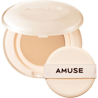 AMUSE , Fondotinta Cushion Effetto "barriera Di Rugiada" - Make-up Coreano, Donna, Beige, Taglia: FASUL AMUSE , Fondotinta Cushion Effetto "barriera Di Rugiada" - Make-up Coreano, Donna, Beige, Taglia: FASUL