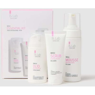 B.LAB , B-lab Essential Kit Trio Detersione, Donna, Bianco, Taglia: FASUL B.LAB , B-lab Essential Kit Trio Detersione, Donna, Bianco, Taglia: FASUL