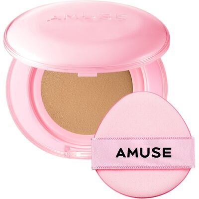 AMUSE , Fondotinta Cushion Effetto Pelle Di Rugiada - Make-up Coreano, Donna, Beige, Taglia: FASUL AMUSE , Fondotinta Cushion Effetto Pelle Di Rugiada - Make-up Coreano, Donna, Beige, Taglia: FASUL