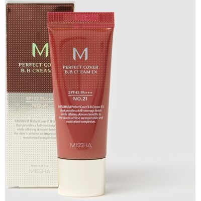 Missha M Perfect Cover BB Crema Light Beige - BB Crema Missha M Perfect Cover BB Crema Light Beige - BB Crema