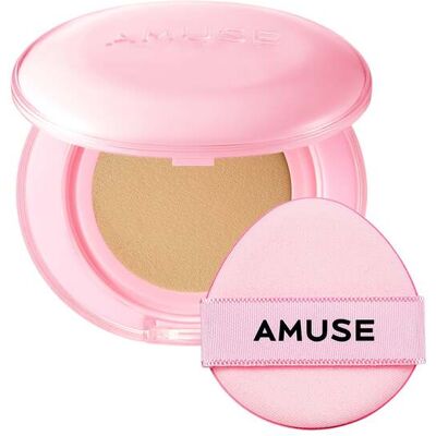 AMUSE , Fondotinta Cushion Effetto Pelle Di Rugiada - Make-up Coreano, Donna, Beige, Taglia: FASUL AMUSE , Fondotinta Cushion Effetto Pelle Di Rugiada - Make-up Coreano, Donna, Beige, Taglia: FASUL