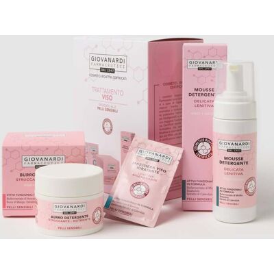 GIOVANARDI FARMACEUTICI , Set Regalo Trattamento Viso Dedicato Alle Pelli Sensibili, Donna, Bianco, Taglia: FASUL GIOVANARDI FARMACEUTICI , Set Regalo Trattamento Viso Dedicato Alle Pelli Sensibili, Donna, Bianco, Taglia: FASUL