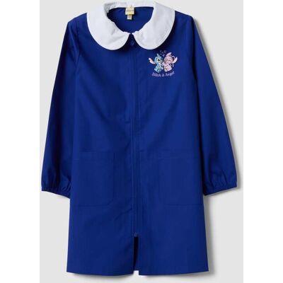 Disney , Grembiule Da Scuola Blu Con Colletto Bianco E Ricamo Stitch Per Bambina, Blu, Taglia: 9-10 Disney , Grembiule Da Scuola Blu Con Colletto Bianco E Ricamo Stitch Per Bambina, Blu, Taglia: 9-10