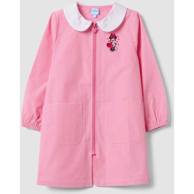Disney , Grembiule Rosa E Colletto Bianco Con Ricamo Minnie Per Asilo, Bambina, Rosa, Taglia: 2-3 Disney , Grembiule Rosa E Colletto Bianco Con Ricamo Minnie Per Asilo, Bambina, Rosa, Taglia: 2-3