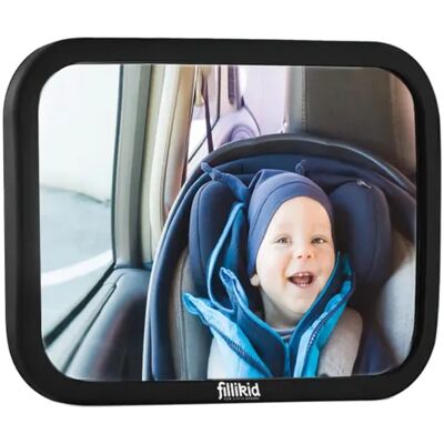 Specchio auto Fillikid Grandangolare XL - Nero Specchio auto Fillikid Grandangolare XL - Nero