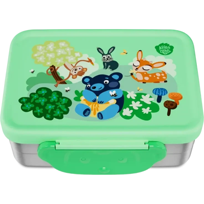 Affenzahn Portamerenda in acciaio inox per bambini Affenzahn Portamerenda in acciaio inox per bambini