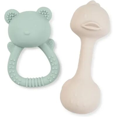 Saro Set di Massaggiagengive con Sonaglio Tiny Treasures Saro Set di Massaggiagengive con Sonaglio Tiny Treasures