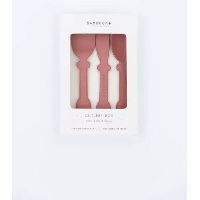 Bamboom Set Posate (Forchetta Coltello Cucchiaio) Bamboom Set Posate (Forchetta Coltello Cucchiaio)